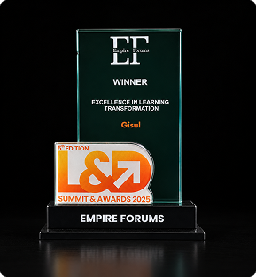 Excellence In Learning Transformation trophy